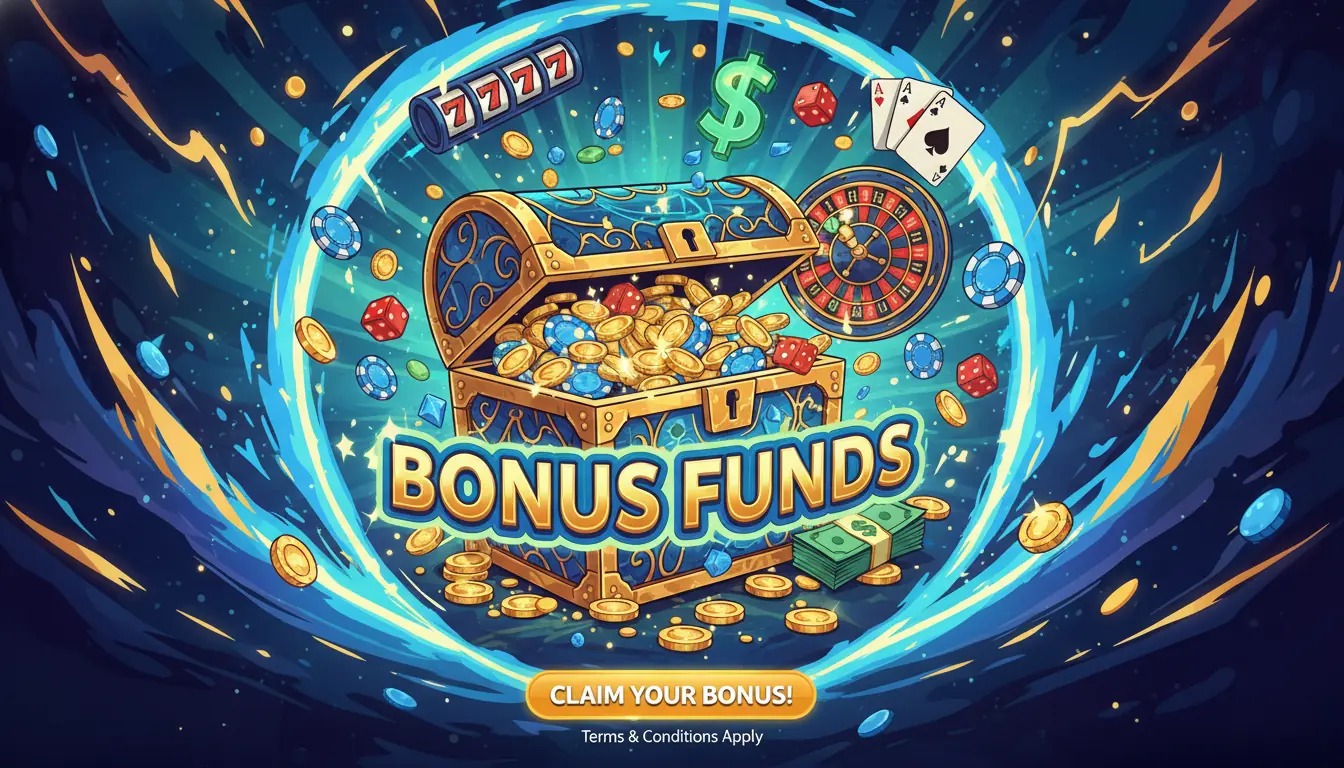 Crazy Luck casino bonus funds
