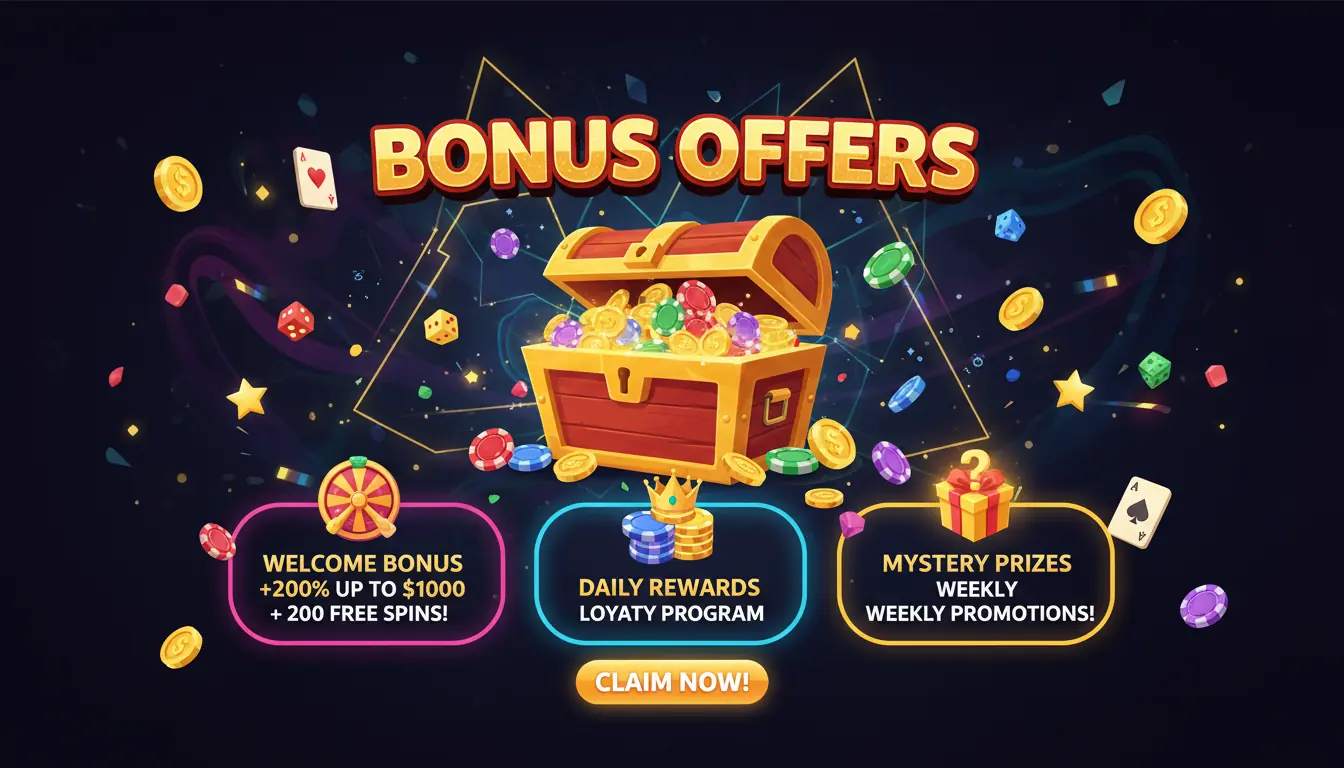 Crazy Luck bonus offers
