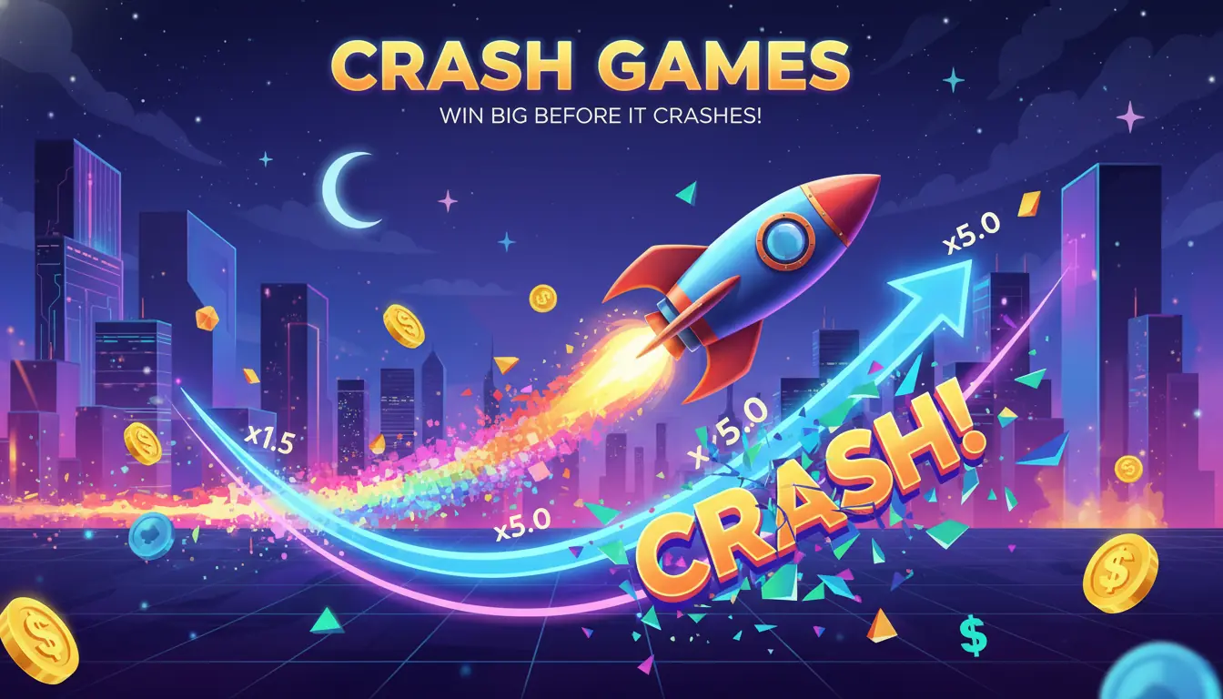 Crazy Luck crash games
